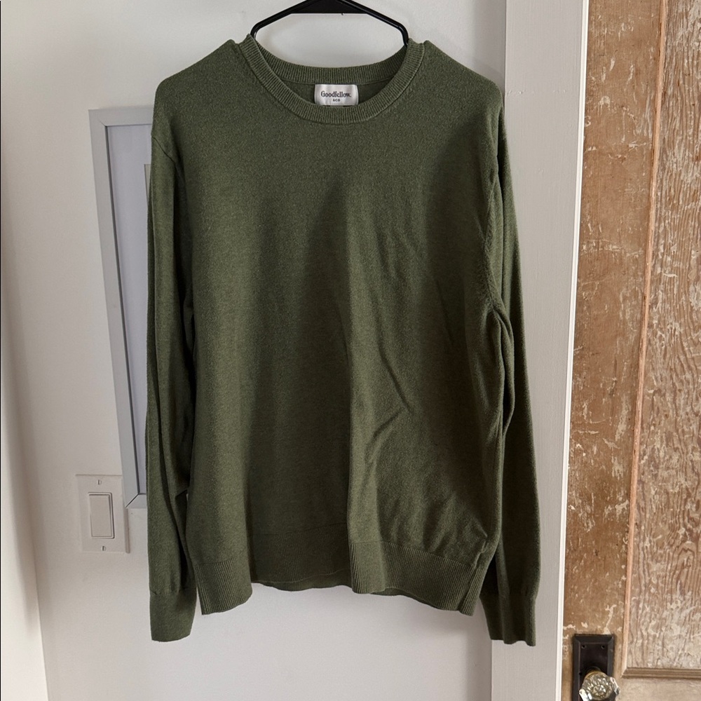 Goodfellow & Co Olive Crewneck Sweater - Men